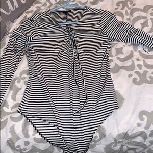 Long sleeve striped shirt